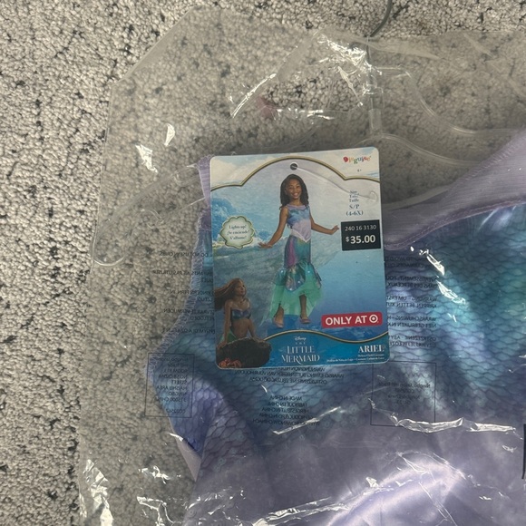 Disney Mermaid Costume - Lavender and Teal - Picture 5 of 5